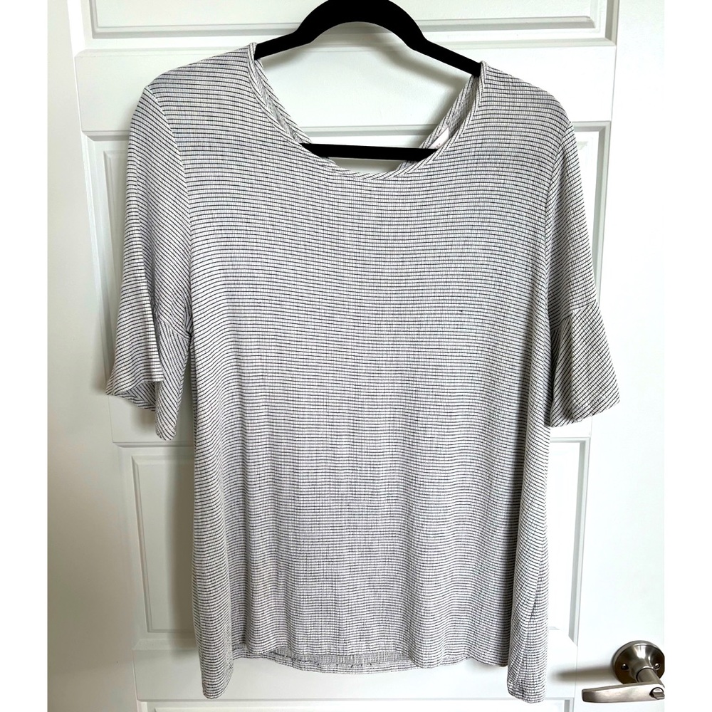 Lauren Conrad Size XL Striped Blouse